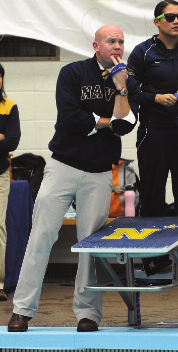 Lias, who serves as Navy s recruiting coordinator and designs the team s dryland and strength program, came to Navy after two seasons as a graduate assistant coach for the men