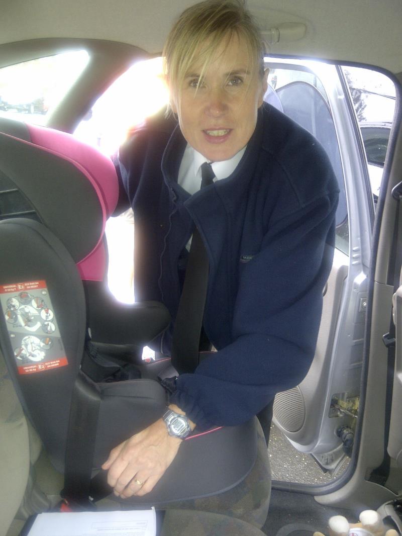 10 CHILD CAR SEAT SAFETY This initiative usually lasts for up to 2 hours at a time, dependant upon