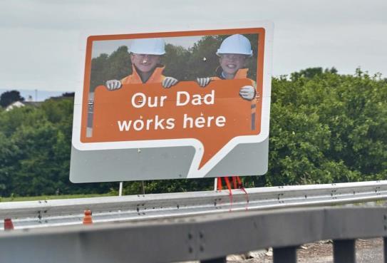 12 Roadworks signage specifics Orange roadworks trial* These signs tend to elicit mixed views since their intention is not always understood.