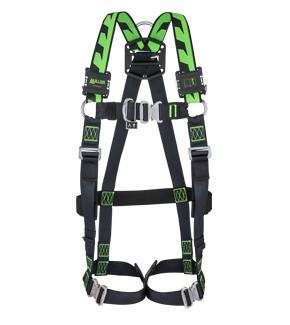 Nordic PRODUCT NUMBER: 1032875 Miller H-Design Duraflex 2pts Harness Auto Front D-ring -Size 1 Miller H-Design Duraflex 2 points harness with automatic buckles on chest and legs straps and provided