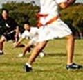 Flag football is a version of Canadian football or American football that is popular worldwide.