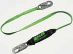 CONNECTING DEVICES Miller StretchStop Lanyards with SofStop Shock Absorber StretchStop Lanyards contract 6-ft. (1.