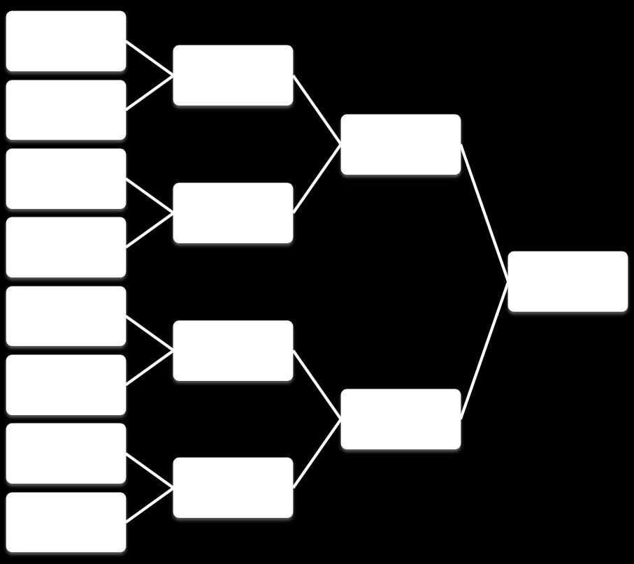 OPTION A T-6 Elimination Series Racing Brackets (8 plane format) ROUND 1