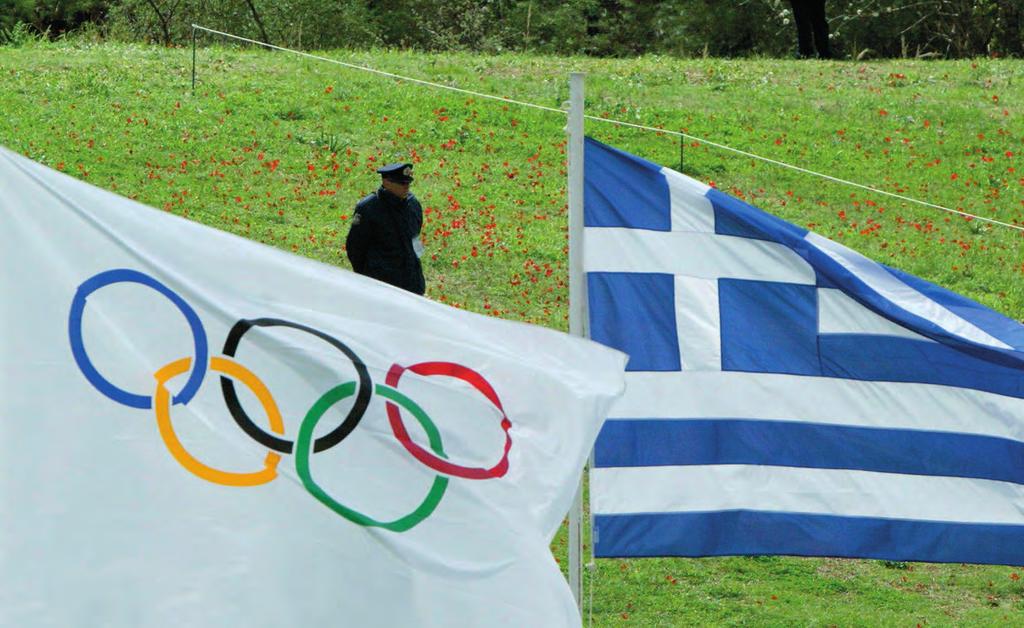In 1916, 1940 and 1944 there weren t any games because of wars. There wasn t an Olympic flag until 1920.