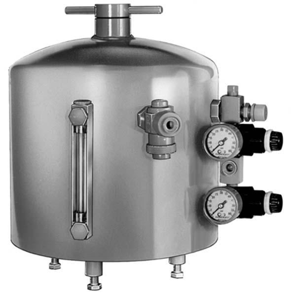 Spray System Dispensers AIR OPERATED SPRAY DISPENSERS permit fine or coarse spraying of liquids from any angle.