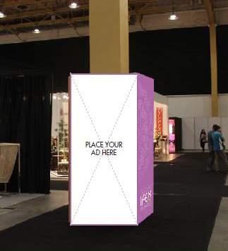 3. Area Branding and Signage 32 3.1 Aisle Post Dimensions: 1.4m x 2.