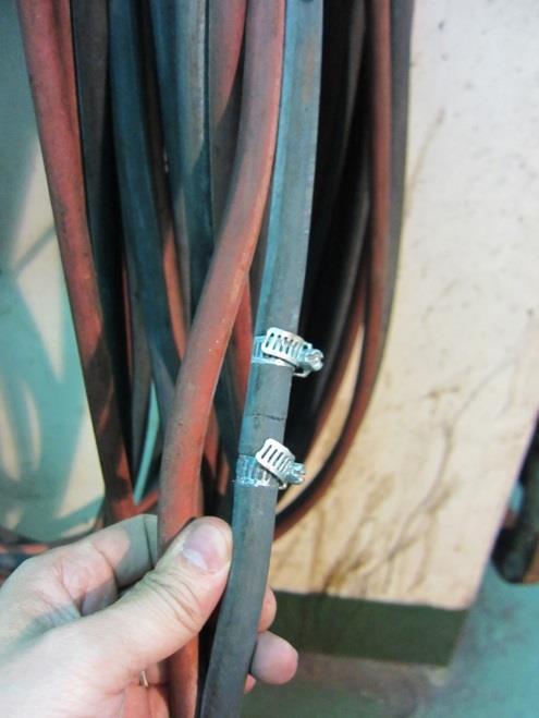They can be tightened either too much and then damaging the hose, or too little making it slip off.