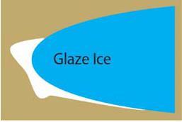 droplets b) Glaze ice is the