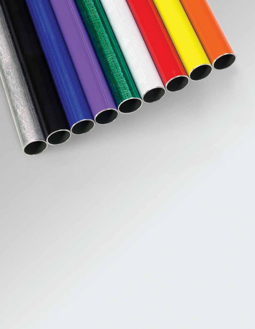 When identification is critical, Install Color EMT from Wheatland Tube Available in 9 vivid colors Produced from our standard galvanized EMT 10' & 20' lengths Trade sizes 1/2 4 Wiring facilities that
