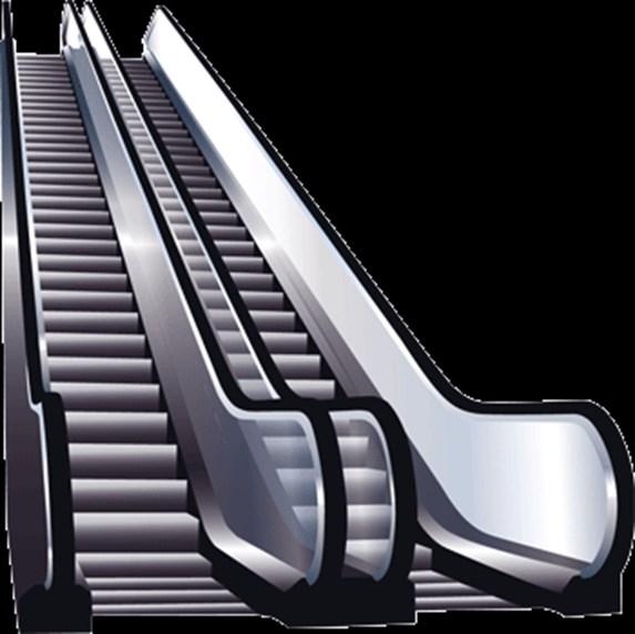 stairs or escalators.