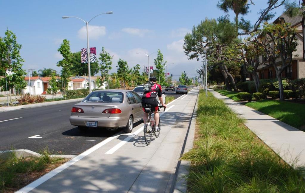 Rosemead Blvd Cycle Track, Temple City 2