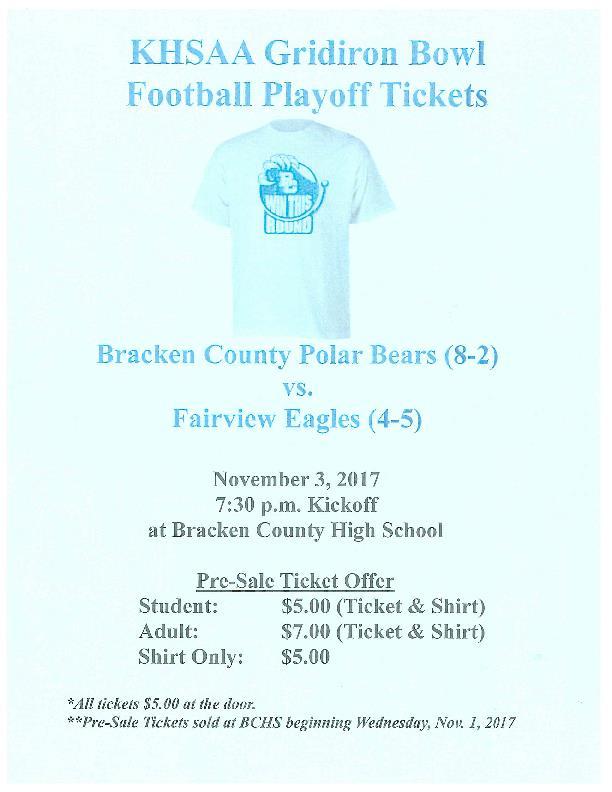 Order your playoff tickets