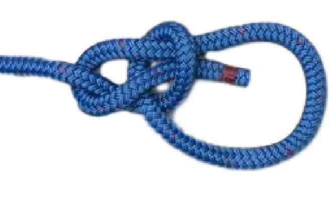 The Bowline is not recommended for personal support termination because it can unravel under light loads.
