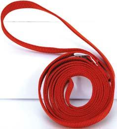> Synthetic braided lanyard Ø 7mm Fitted with self-locking karabiner at each end.