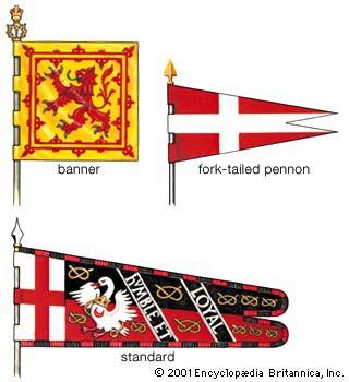 Some different types of flags The Pennoncelle and the
