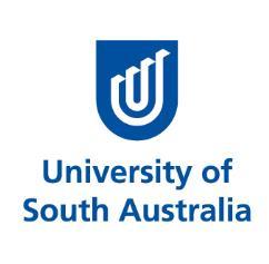 2. Logos UniSA Logo (Blue): For Uniform and Clothing Merchandise: Minimum 60mm wide UniSA logo must not be used