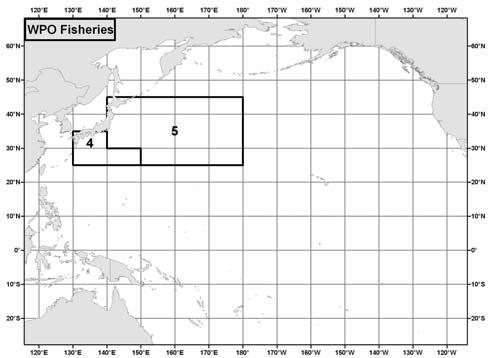 Eastern Pacific Ocean-based (EPO) Fisheries include: (1)