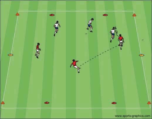 Keep the ball close Use all surfaces of the foot Keep your head up and use peripheral vision Change of direction and burst of speed Be creative try something new Small Sided Game Organization