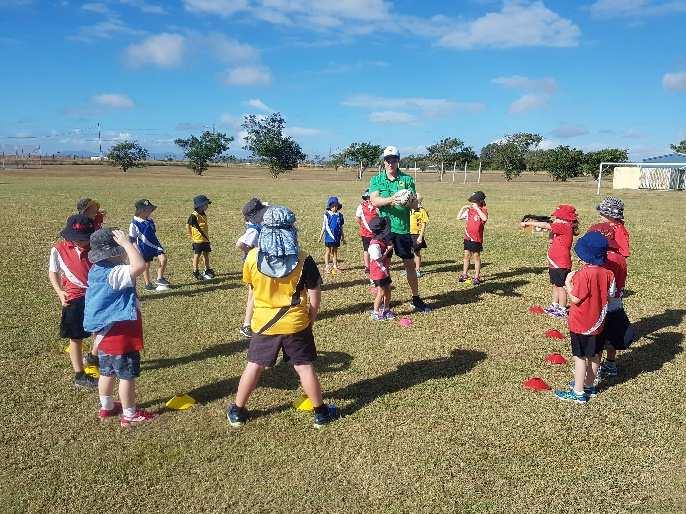 been working with all our Merinda students developing their Rugby League skills through the NRL Backyard League program. All our students had a great time and improved over the 3 weeks.