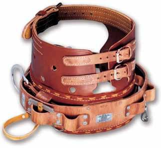 2556 Linemen s Tool Belts (continued) All linemen s tool belts must be ordered according to D size. Example: PSC1511ND18 See how and table on Page 2555.