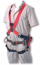 2558 Full Body Harnesses 1. The user must be properly trained prior to using Bashlin products. 2. Use the proper product for the job. 3. Inspect the harness before each use. 4. Wear the harness tight.