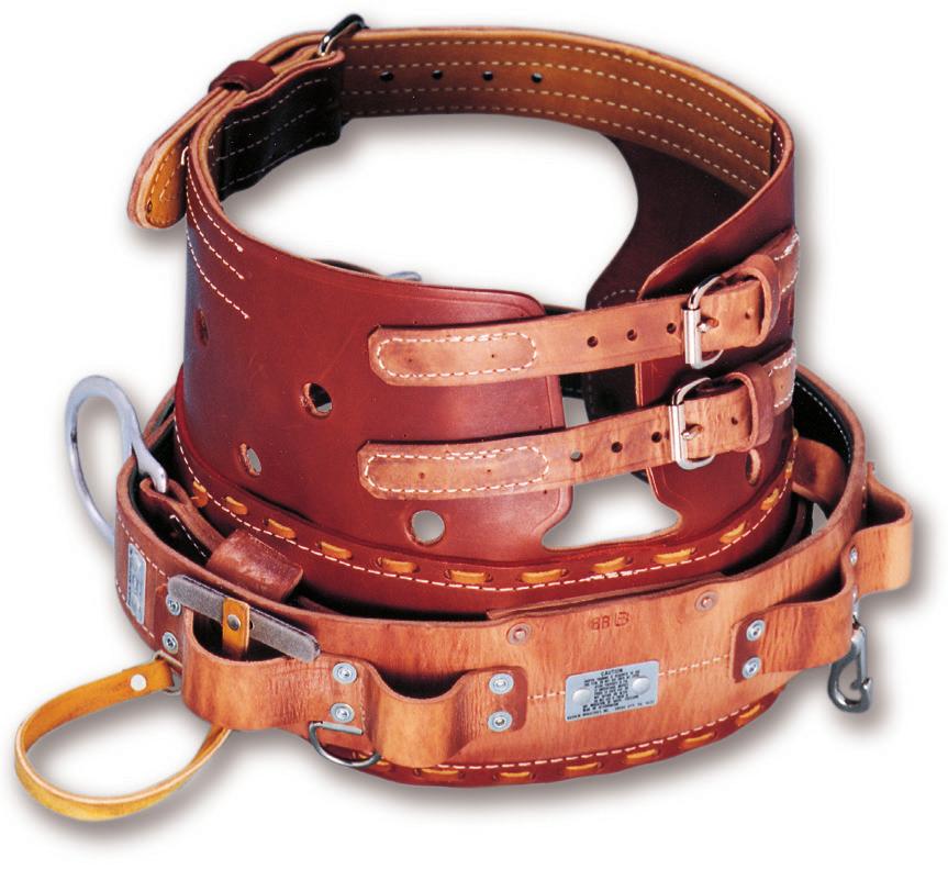 Linemen s Tool Belts All linemen s tool belts must be ordered according to D size. Example: PSC1511ND18 See how and table on Page 2555.