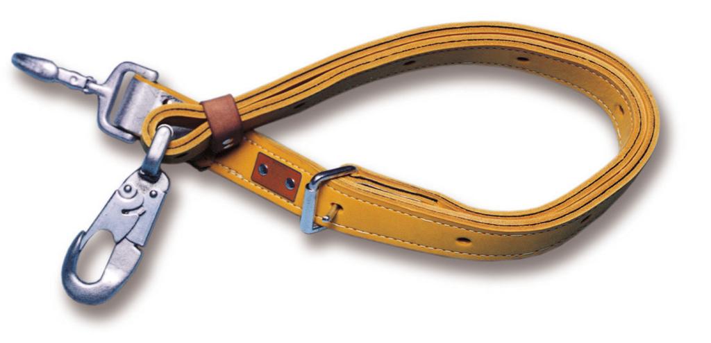 Pole Straps Bashlin s 50 Series and 78 Series pole straps are offered here L style snaphook has lengthy field history It has a lock on the back to be released prior to opening the gate Always