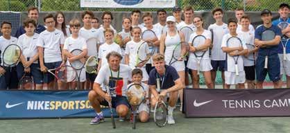 West Hants Tennis Club is famous for hosting the first ever Open Tournament in the
