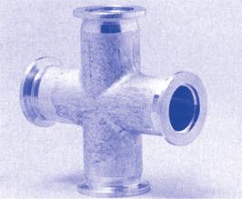 A4-601 25 mm Aluminium A4-602 40 mm Stainless steel A4-603 50 mm Stainless steel A4-604 4-Way Cross KF Fitting Material 16 mm