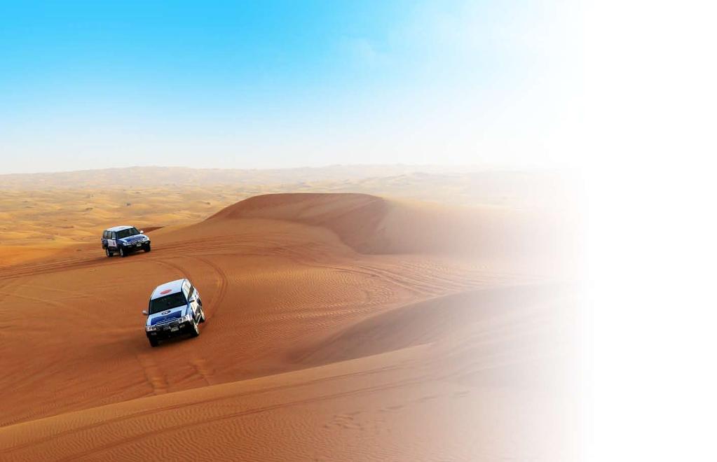 Any off-roader in the desert will stand testimonial to the fact that driving in the desert is far from plain sailing.