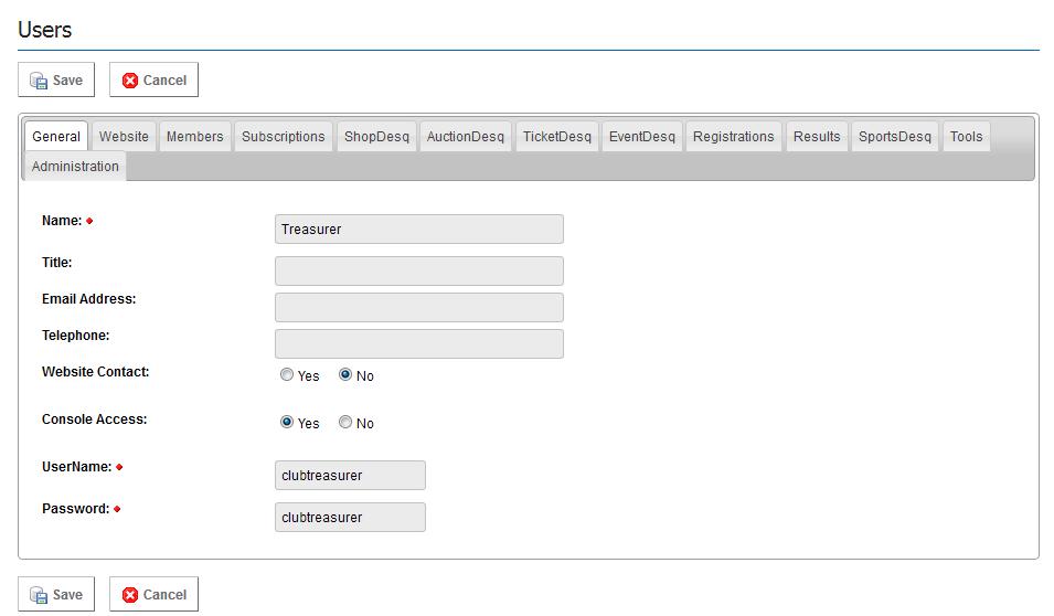Page 4 of 9 5. Set CONSOLE ACCESS to Yes and give the user a Username and Password.