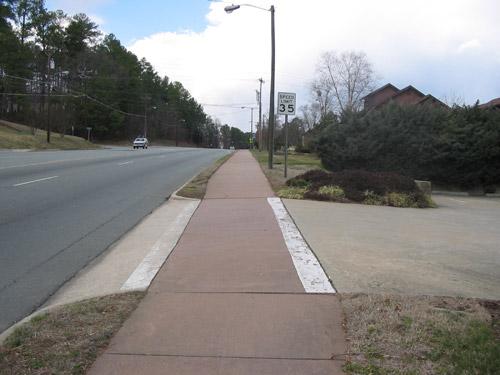 Strategies and Actions 29 SIDEWALKS Sidewalks provide the most fundamental element of the walking network in a town setting, and in a smart growth community, the end of the sidewalk typically signals