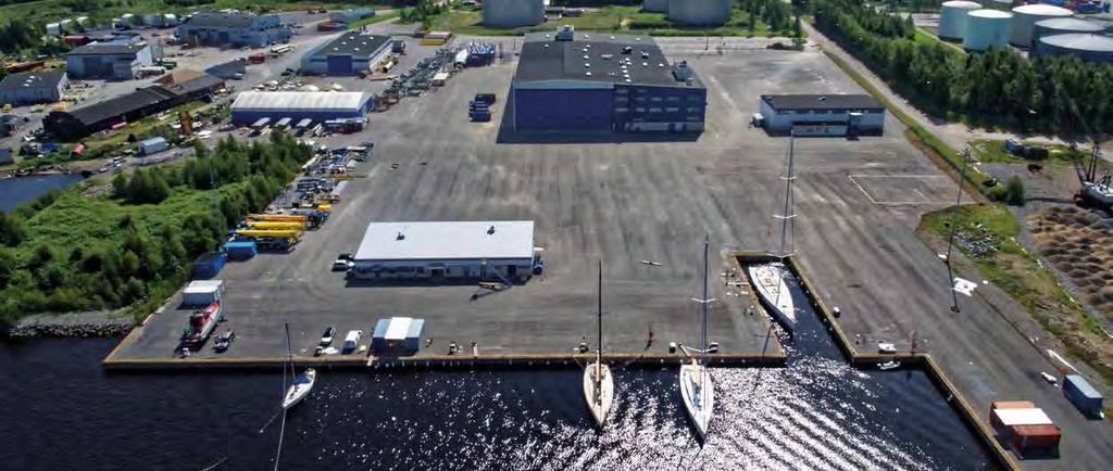 OY NAUTOR AB Swan maxis have been built in a dedicated facility, the Boatbuilding Technology Center, in the town of Pietarsaari, Finland, since 2002.