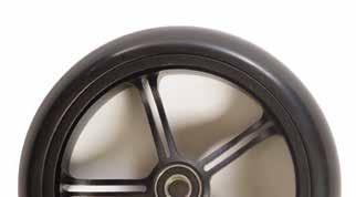 75 LiteSpeed Billet Aluminum Wheel w/poly Tire -