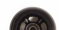 5 LiteSpeed Plastic Wheel w/soft Roll Tire FW29 5 x.