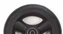 Billet Aluminum Wheel w/poly Tire - Silver Hub OR Black Hub FW31