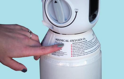 04 Cylinder instructions Cylinder instructions 05 Short Guide: Using LIV IQ in Oxygen Therapy.