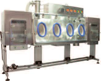 Containment Isolators The Extract Technology Containment Isolator is used extensively in the pharmaceutical industry to safeguard both operators and local environments against harmful dust generated