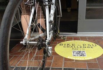 Bicycle Data related to bicycle use at PSU is collected through several different methods.