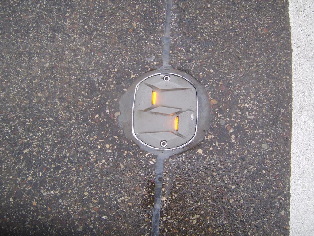 in-pavement LED s Up close,