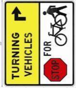 Parking restrictions to create right turn lanes for 100 feet RTOR