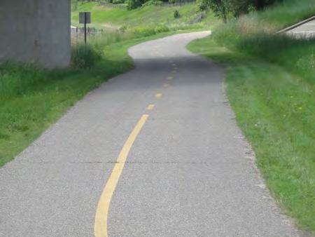5.3.2 - Sidepaths, Shared-Use Paths, and Trail Facilities Currently, the primary facility for both pedestrians and bicyclists in Eden Prairie is the paved and unpaved shareduse path and trail network.