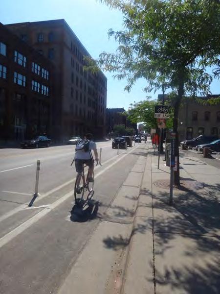 5.3.4 - Protected Bicycle Facilities Physical separation from motor vehicle traffic increases comfort for a significant population of existing and potential riders in a community (it has been