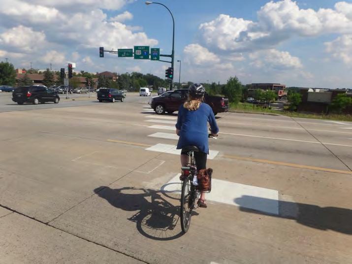 5.5 - Eden Prairie Improved Intersection Crossings (EPIIC) Concept Toolbox Shared-use sidepaths make up a significant portion of Eden Prairie s extensive network of pedestrian and bicycle facilities.