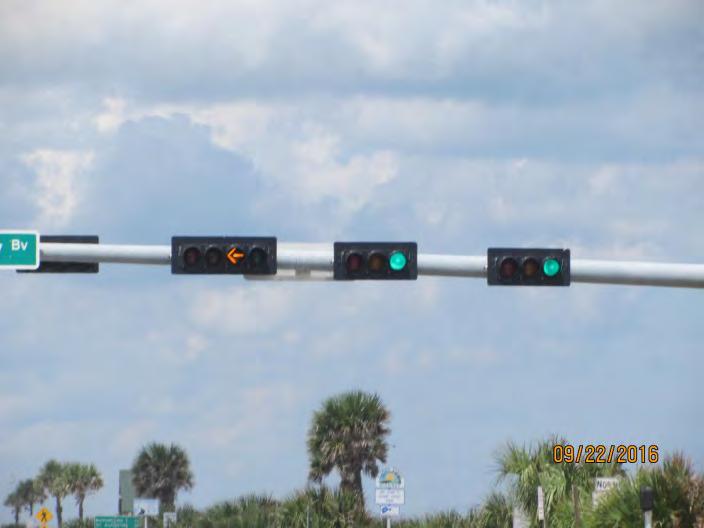 As shown in Figure 36 and Figure 37, the northbound left-turn signal phasing is protected/permitted phasing.