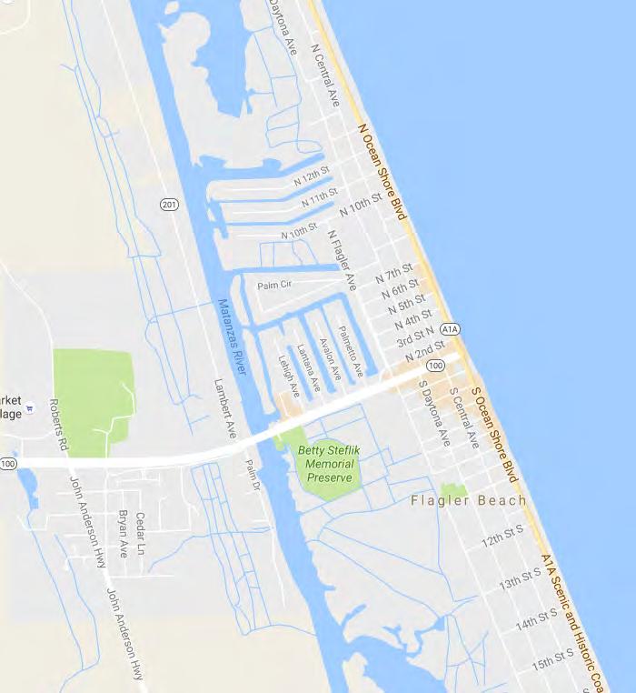 END PROJECT BEGIN PROJECT Source: Google Maps 206 Figure Focus Area H Study Corridor Background Volusia County is ranked in Florida s top 0 counties for pedestrian injuries and fatalities.