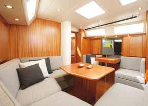 Offers the option for a third cabin.