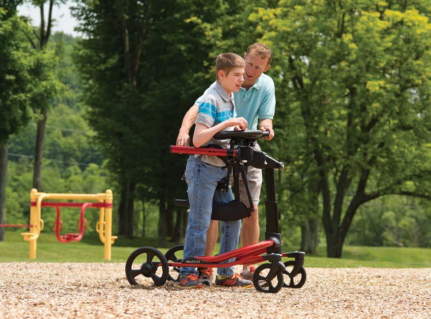 Our utility base is great indoors or out and features large, rugged wheels and