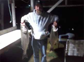 the striper action.