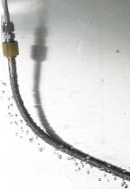 Proper Tubing Can Eliminate Leaks Figure 2: Small molecules such as helium and hydrogen can diffuse through flexible tubing.